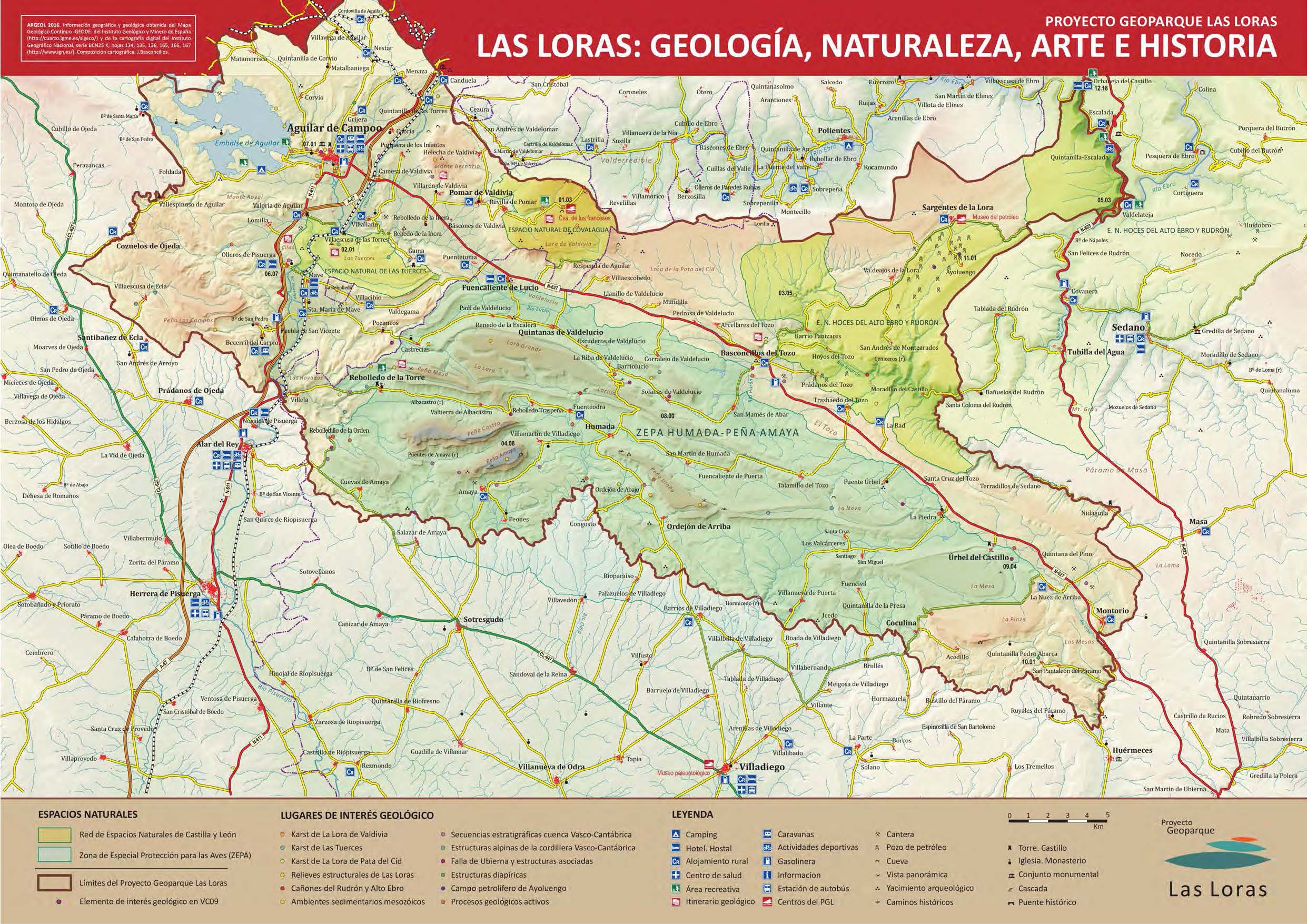 Mapa Las Loras 