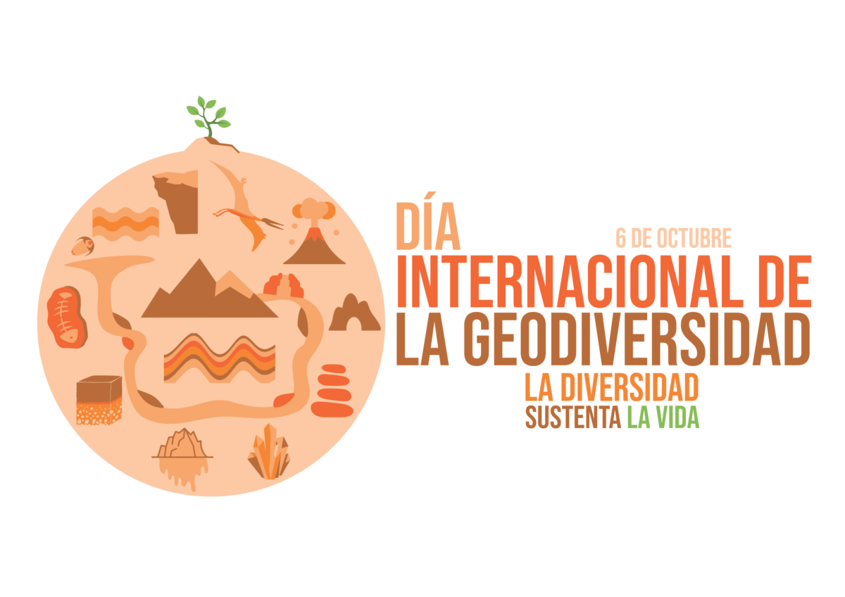 Logotipo oficial del Día Internacional de la Geodiversidad